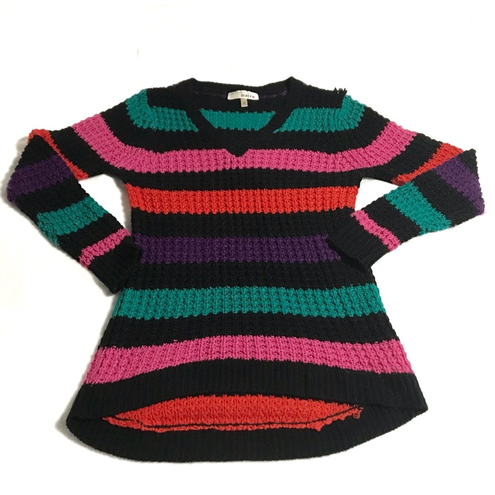 I’m In Love With Derek Heart Chunky Knit Sweater M